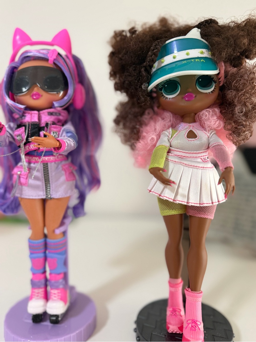L.O.L. Surprise! Brown-Skinned Doll with Pink, White & Teal Outfit